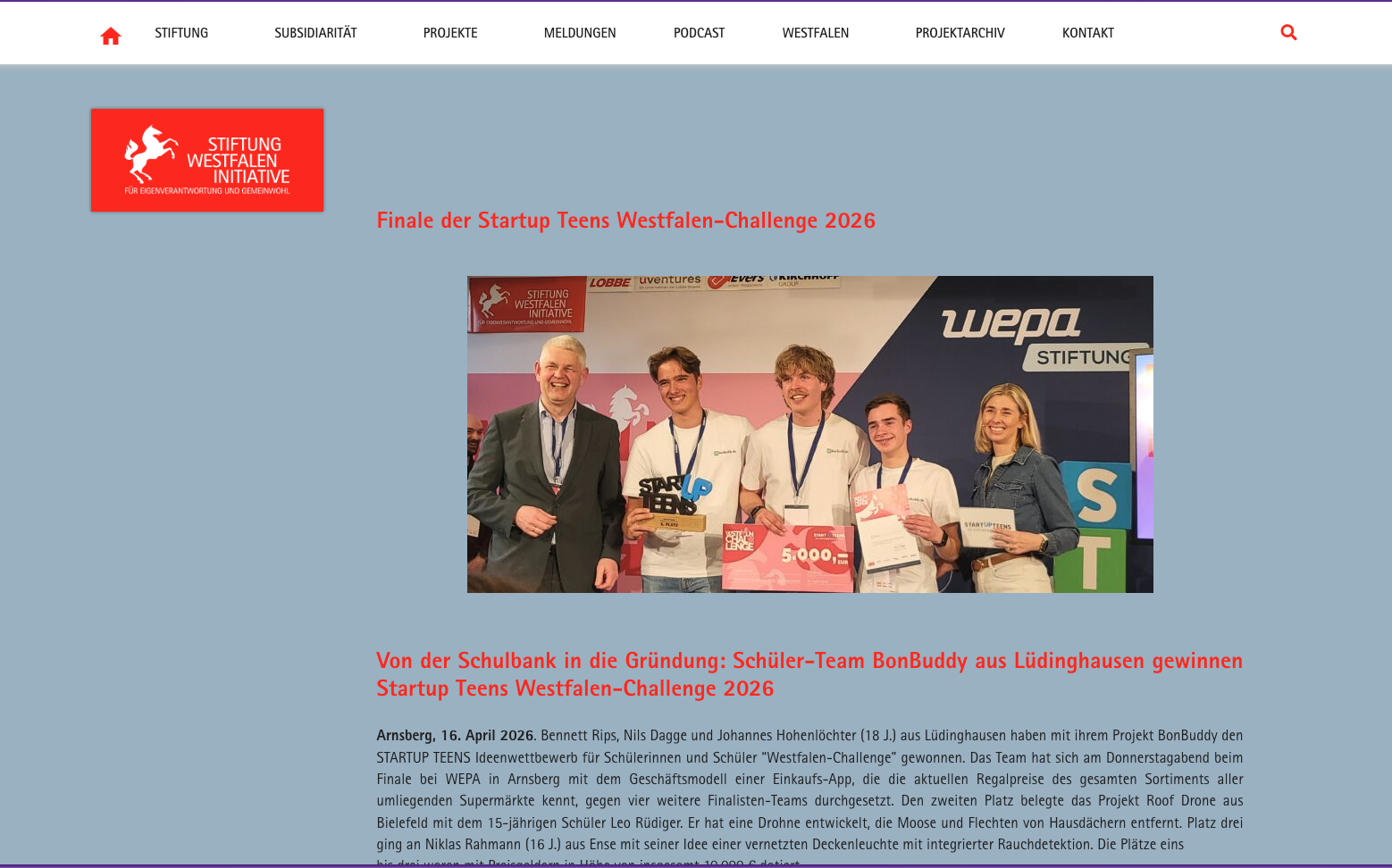 Sieg Westfalen Challenge SWI